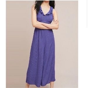 Justine Ruffled Printed Jumpsuit by Maeve